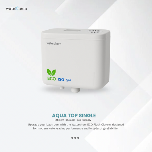 Waterchem AQUA TOP Single Flush Cistern