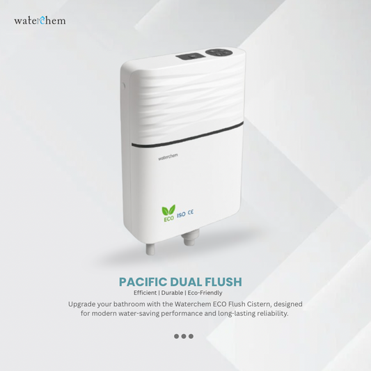 Waterchem PACIFIC Dual Flush Cistern