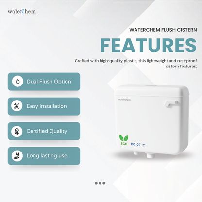Waterchem AQUA Side Handle Cistern