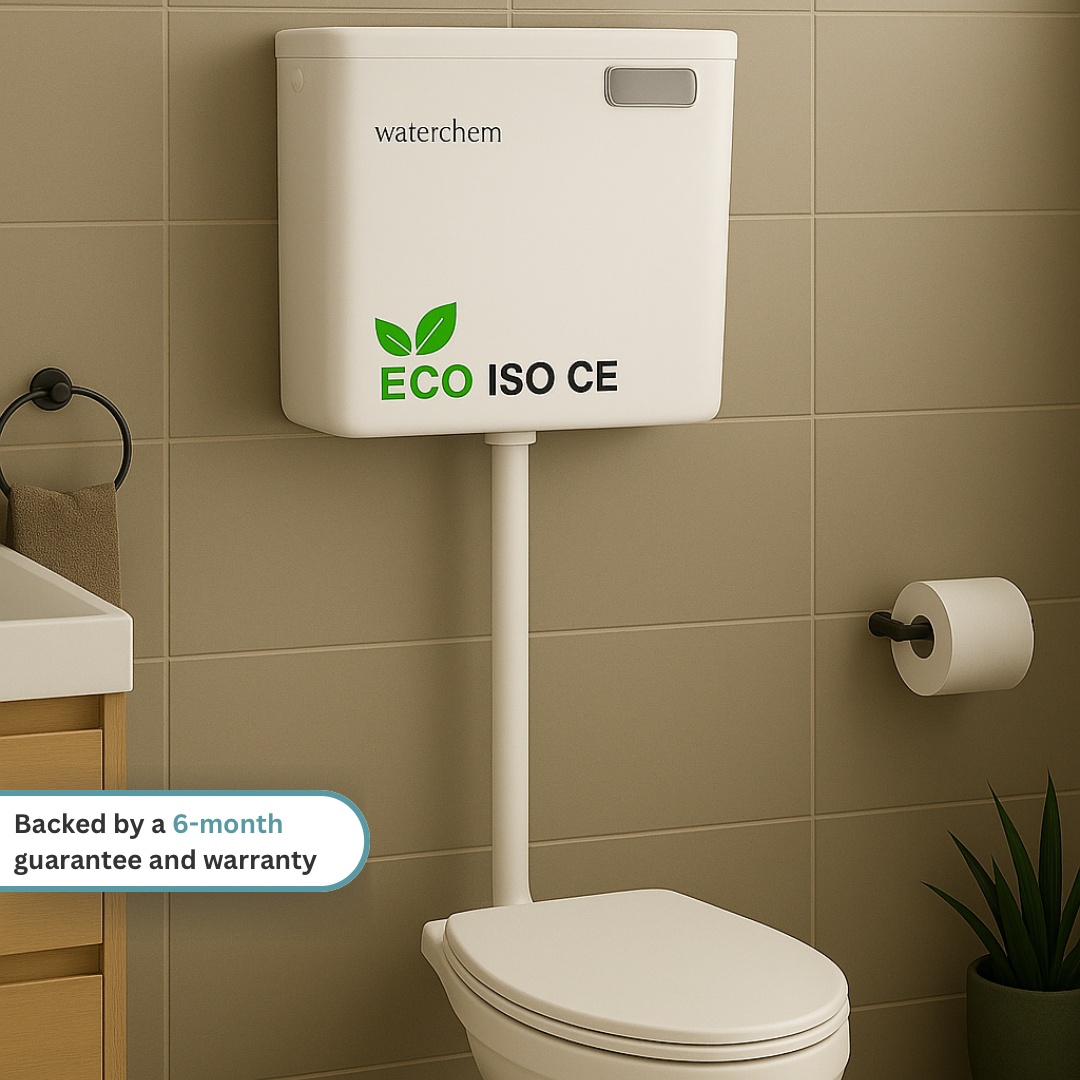 Waterchem ATLANTIC Front Push Flush Cistern