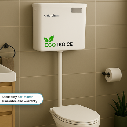 Waterchem ATLANTIC Front Push Flush Cistern