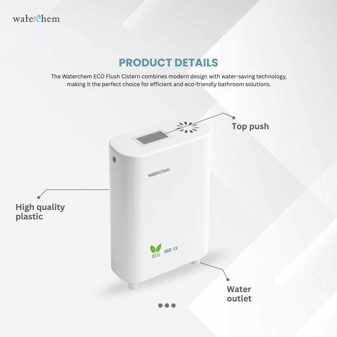 Waterchem ATLANTIC Single Flush Cistern