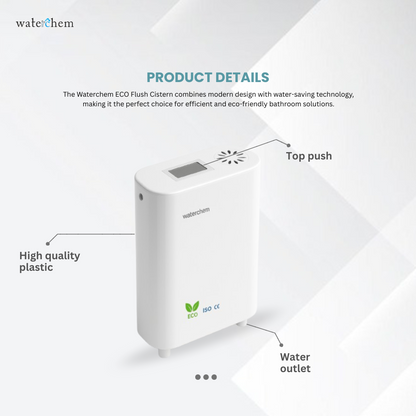 Waterchem ATLANTIC Single Flush Cistern