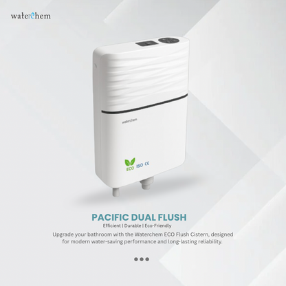Waterchem PACIFIC Single Flush Cistern